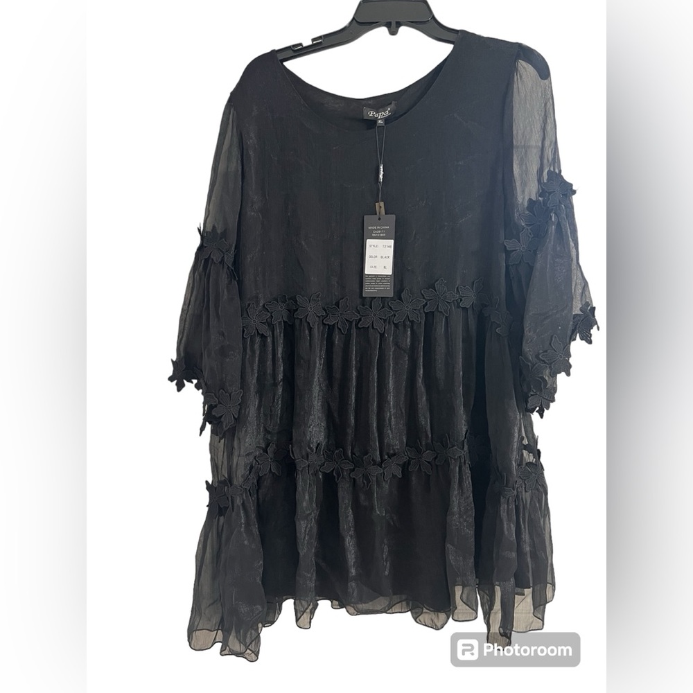 Papa Vancouver fashion flower lace dress